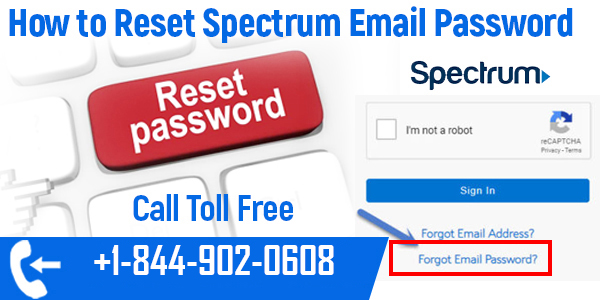 spectrum email password reset