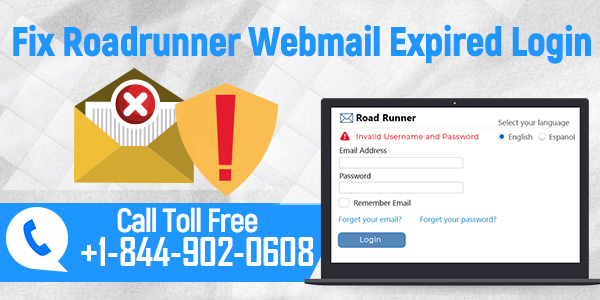 Roadrunner Webmail Expired Login Problem