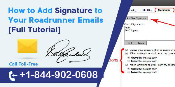 Add Signature to Your Roadrunner Emails [Full Tutorial]