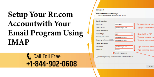 Setup Your Rr.com Account with Your Email Program Using IMAP