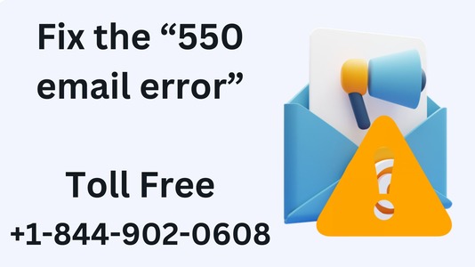 fix the 550 email error